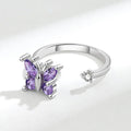Butterfly Anxiety Ring