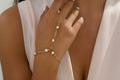 Pearl Finger Bracelet