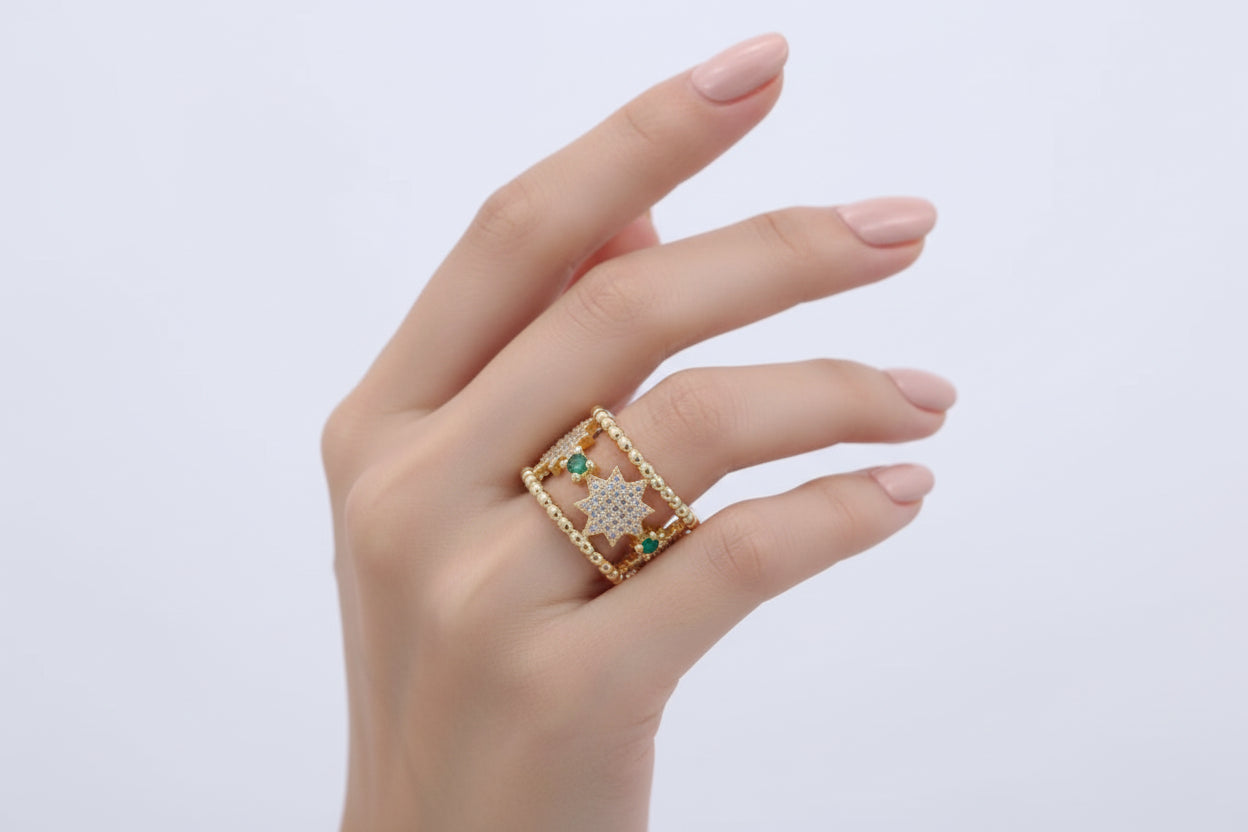 Sophy Crystal Ring