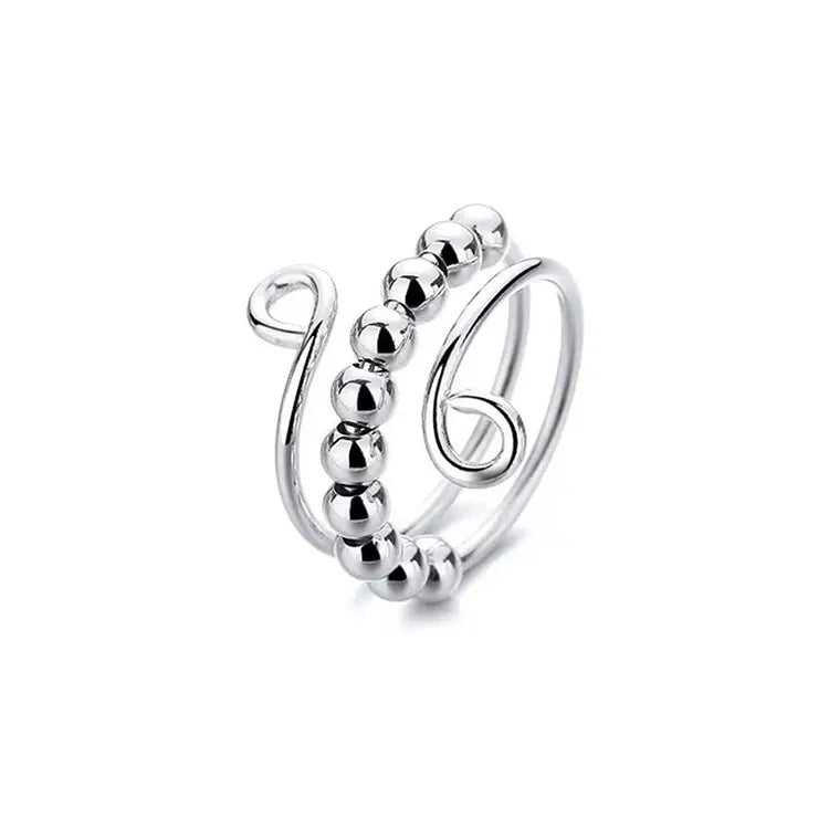 Adjustable Beaded Ring