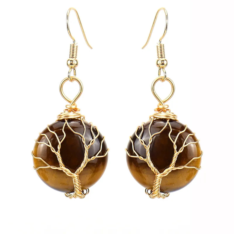 Quartz Crystal Round Tree