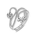 Spinner Rings With Lines Pattern